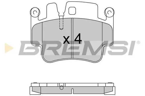 FRONT BRAKE PAD (BP3573)