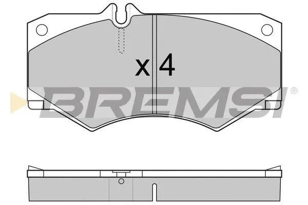 FRONT BRAKE PAD (402B0207)