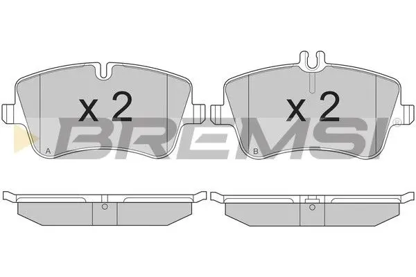 [(16548, 'FRONT BRAKE PAD - (BP2896, A0034202520, A0034202620, A0034204520, A0034205920, A0034206020, A0034209520, A005420620, A0054206220, A0054209620, A0064206220)')]
