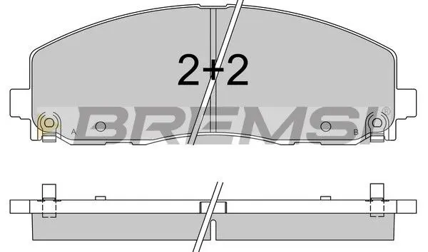 FRONT BRAKE PAD