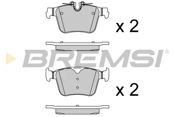REAR BRAKE PAD (BP3985)