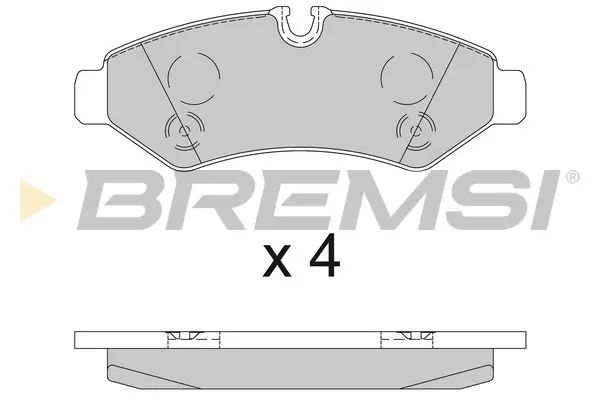 REAR BRAKE PAD (BP3848)