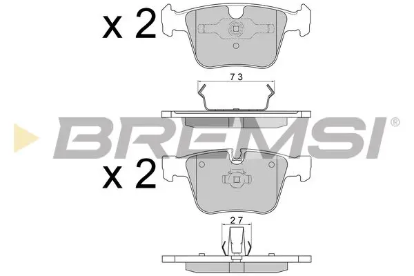 REAR BRAKE PAD