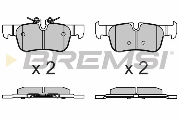 [(40300, 'REAR BRAKE PAD - (BP3633, 34206885547, 34216859917, 34216860403, 34201543683)')]