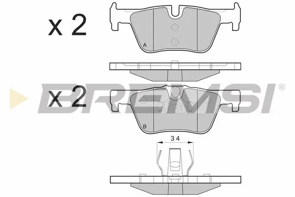 [(40309, 'REAR BRAKE PAD - (BP3494, 34206799809, 34206873093, 34206873094, 34212468436, 34216850569, 34216873093)')]