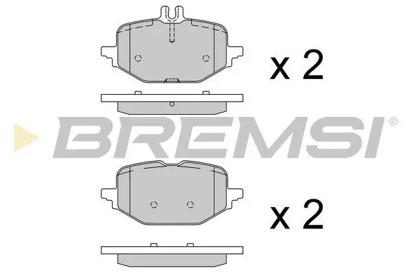[(40357, 'REAR BRAKE PAD - (BP3991, A0004201104, A0004201304, A0004201404)')]
