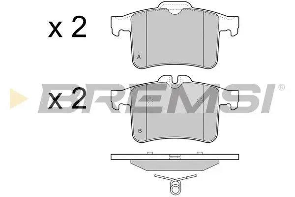 [(40360, 'REAR BRAKE PAD - (BP3484, C2D3792, C2D60655)')]