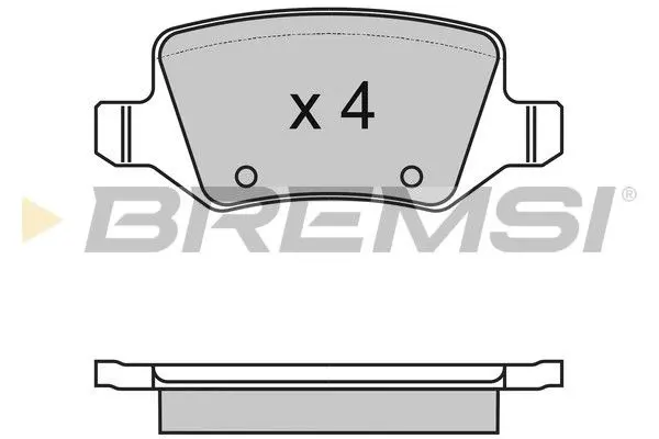 [(40715, 'REAR BRAKE PAD - (BP2983, 1684200420, 1694201420, 1694201720, 1694200420, 1694201120, 4144200120)')]