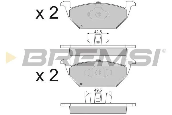 FRONT BARKE PAD - BP2835, 1J0615115 , 1J0698151 , 1J0698151A , 1J0698151B , 1J0698151C , 1J0698151H , 1JE698151B , 1J0698151H(AUDI), 1KD698151 , 1S0698151A , 1S0698151 , 1S0698151C , 1S0698151B , 5C0698151A , 2Q0698151T, 6C0698151A 