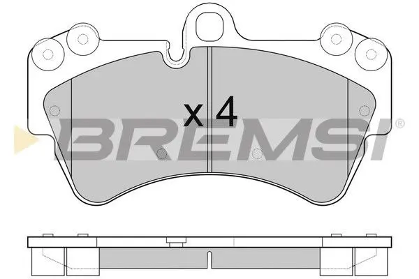 FRONT BRAKE PAD - BP3099, 4L0698151A, JZW698151AJ, 4L0698151B, 7L0698151A, 7L0698151C, 95535593918, 95535593917, 95535193916, 95535193915, 95535193914, 95535193913, 95535193912, 95535193911, 95535193910, 7L0698151AG, 7L0698151R, 7L0698151P, 7L6698151A, 7L6698151D, 7L0698151J, 7L0698151H, 7L0698151G, 7L0698151E, 4L0698151C