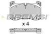 FRONT BRAKE PAD - BP3932, A0004201303, A0004202405, A0004204603, A0004205002, BP3932(BREMSI), A0004201303(MERCEDES-BENZ), A0004202405(MERCEDES-BENZ), A0004204603(MERCEDES-BENZ), A0004205002(MERCEDES-BENZ)
