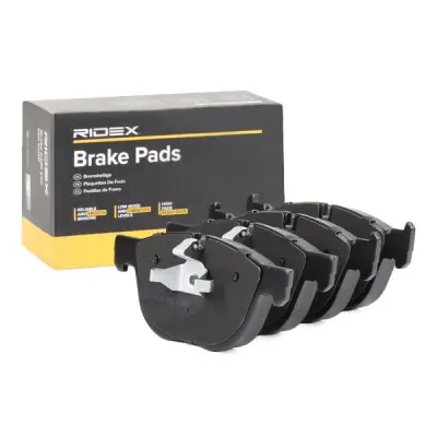 FRONT BRAKE PAD - 402B0320, 34112475040, 4074370, 6852253, 2413068, 34112413038, 34116778403, 34116857096, 34116779293, 6857096, 6778403, 2413038, 34114074370, 34112413068, 34112413052