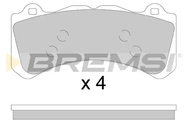 FRONT BRAKE PAD - BP3896, 31664689, 32142326, 32142489, 32287895, BP3896(BREMSI), 31664689(VOLVO), 32142326(VOLVO), 32142489(VOLVO), 32287895(VOLVO)