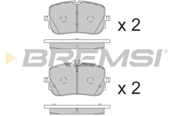 FRONT BRAKE PAD - BP3865, A0004205303 , A0004207100 , A0004207300 , A0004205503, BP3865(BREMSI), A0004205303(MERCEDES-BENZ), A0004207100(MERCEDES-BENZ), A0004207300(MERCEDES-BENZ), A0004205503(MERCEDES-BENZ)