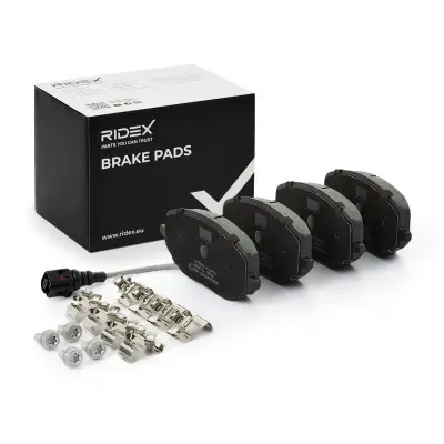 FRONT BRAKE PAD - 402B1905, 5WA698151A , 5WA698151P, 402B1905(RIDEX), 5WA698151A(VW AUDI SKODA), 5WA698151P(VW AUDI SKODA)