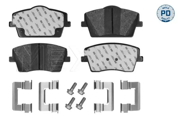 FRONT BRAKE PAD - 0252612618/PD, 80011381, 31471407, 32329535, 31471408, 32276931, 32329536, 0252612618/PD(MEYLE), 80011381(VOLVO), 31471407(VOLVO), 32329535(VOLVO), 31471408(VOLVO), 32276931(VOLVO), 32329536(VOLVO)