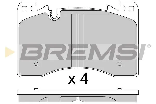 FRONT BRAKE PAD - BP4033CE, LR157388