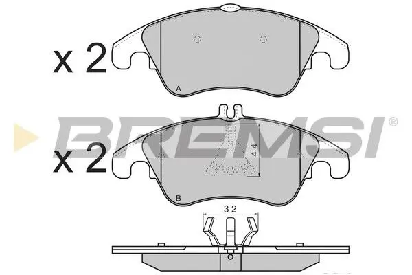 FRONT BRAKE PAD - BP3317 , AA0054201020 , A0054201320 , A0054201620 , A0064202820 , A0074207520 , A0074205820 , A0054201020 , A0054201320(MERCEDES-BENZ), A0054201620(MERCEDES-BENZ), A0064202820(MERCEDES-BENZ), A0074205820(MERCEDES-BENZ), A0074207520(MERCEDES-BENZ)