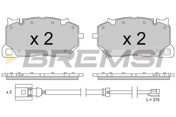 FRONT BRAKE PAD - BP3856, 95835115100, 9Y0698151AQ  , 9y0698151AD  , 4M8698151D  , 9Y0615115M , 4M0698151AR  , 4M8698151C , 4M0698151E , 4M8698151 , 4M8698151C(AUDI), 4M8698151D(AUDI), 971698151C , 3SA698151 , 9Y0698151AC , 9Y0698151AD , 9Y0698151AE , 9Y0698151AQ(PORSCHE), 9Y0698151D , 9Y0698151M