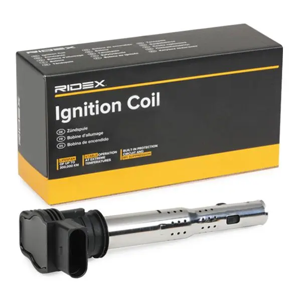 IGNITION COIL - 689C0019, 13-0214, 07.17.071 , 100 905 0025, 61-00012-SX, SKCO-0070018, 20120, 06F905115 , 06F905115A , 06F905115B , 06F905115C , 06F905115E , 06F905115G , 06F905115H , 06F905115J , 06H905115B , 07K905715A , 07K905715B , 07K905715C , 07K905715E , 07K905715G, 07K905715, 06H905115