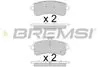 REAR BRAKE PAD - BP3780, A0084200720, A0064206920, A0004204704, A0064209020, A0004204704(MERCEDES-BENZ), A0064209020(MERCEDES-BENZ), A0084200720(MERCEDES-BENZ), A0004205802, A0084201120, A0004203700