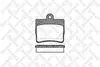 REAR BRAKE PAD - 641000B-SX, A0054201820, A002420512037, 24205120
