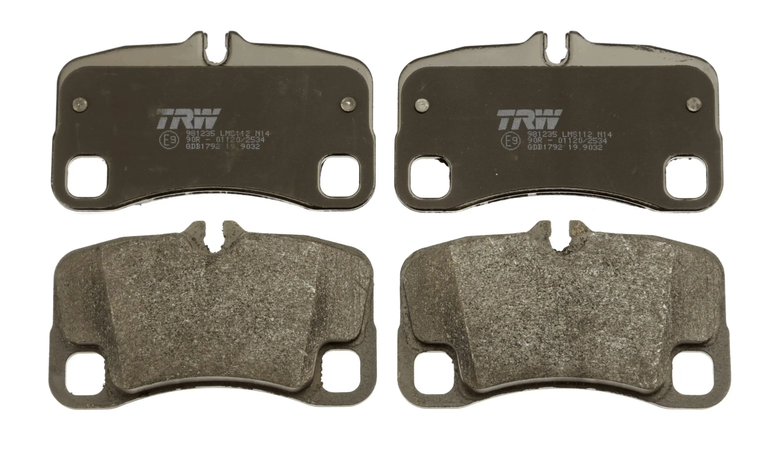 REAR BRAKE PAD - GDB1792, 99735294704, 99735294700, 99735294702, 99735294795, 99735294701, 99735294703, 99735294900, 99735294793, 99735294910, 99735294901, 99735294904, 99735294905, 99735294792