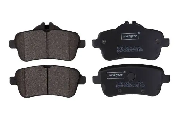 REAR BRAKE PAD - 19-2921, A0064203320, 0064203320, 0064203420, 0064203520, 0064204020, 0064204120, 0064206320, 0064206820, 0074207720, 0074207820, 0074208220, A0064203420