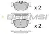 REAR BRAKE PAD - BP3936, T4A33131, LR122689, T4A40668