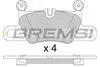 REAR BRAKE PAD - BP3832, 99135294902, 992698093, 992698093B, 992698451D, 992698451K, 9Y0698451R, 99135294901